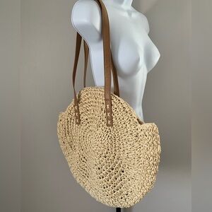 Round Straw Bag